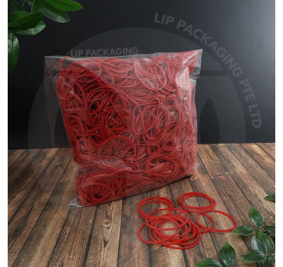 Red Rubber Band 1.75" (1Kg), elastic band, gum band or lacky band