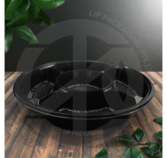 Yusheng Box with Lid (5 Compartment)