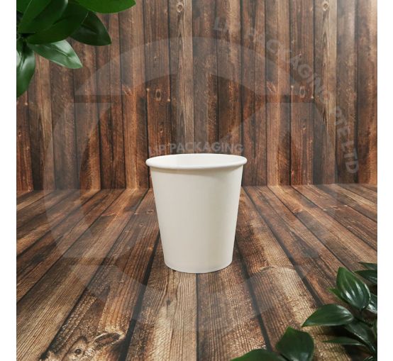 7oz White Single Wall Paper Cups (210ml) | Disposable Hot Drink & Water ...